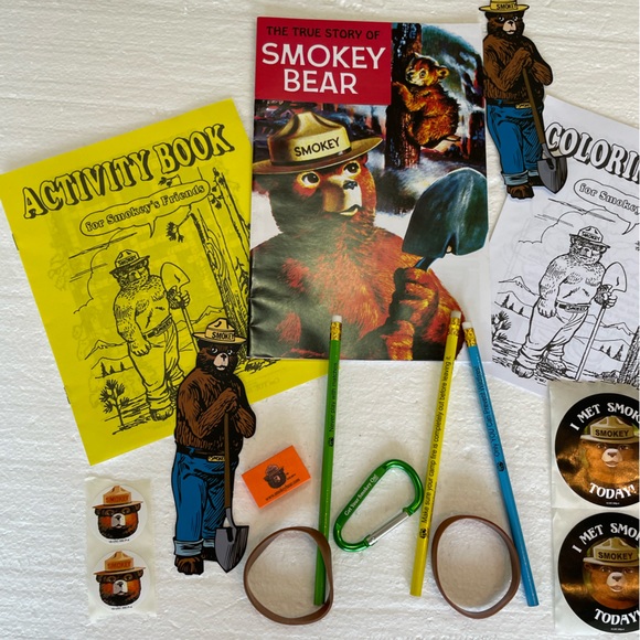 Smokey Bear 16 Piece Activity Bundle - Picture 4 of 6